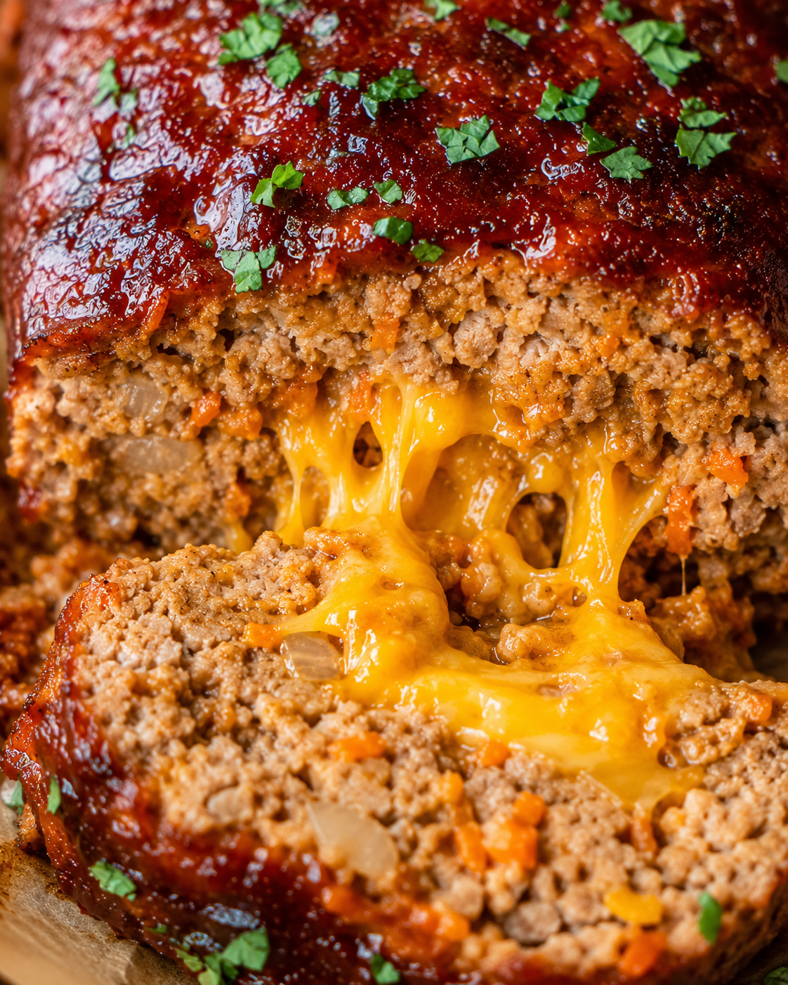 Generated image 3 for Cheddar-Stuffed Sweet Potato BBQ Turkey Meatloaf
