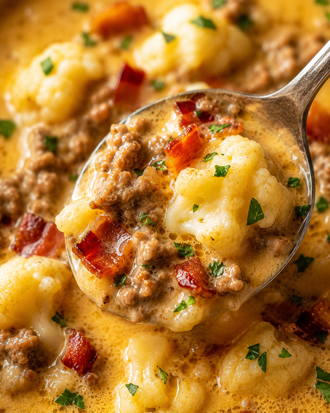 Generated image 3 for Cheeseburger Soup (20-Min Recipe)