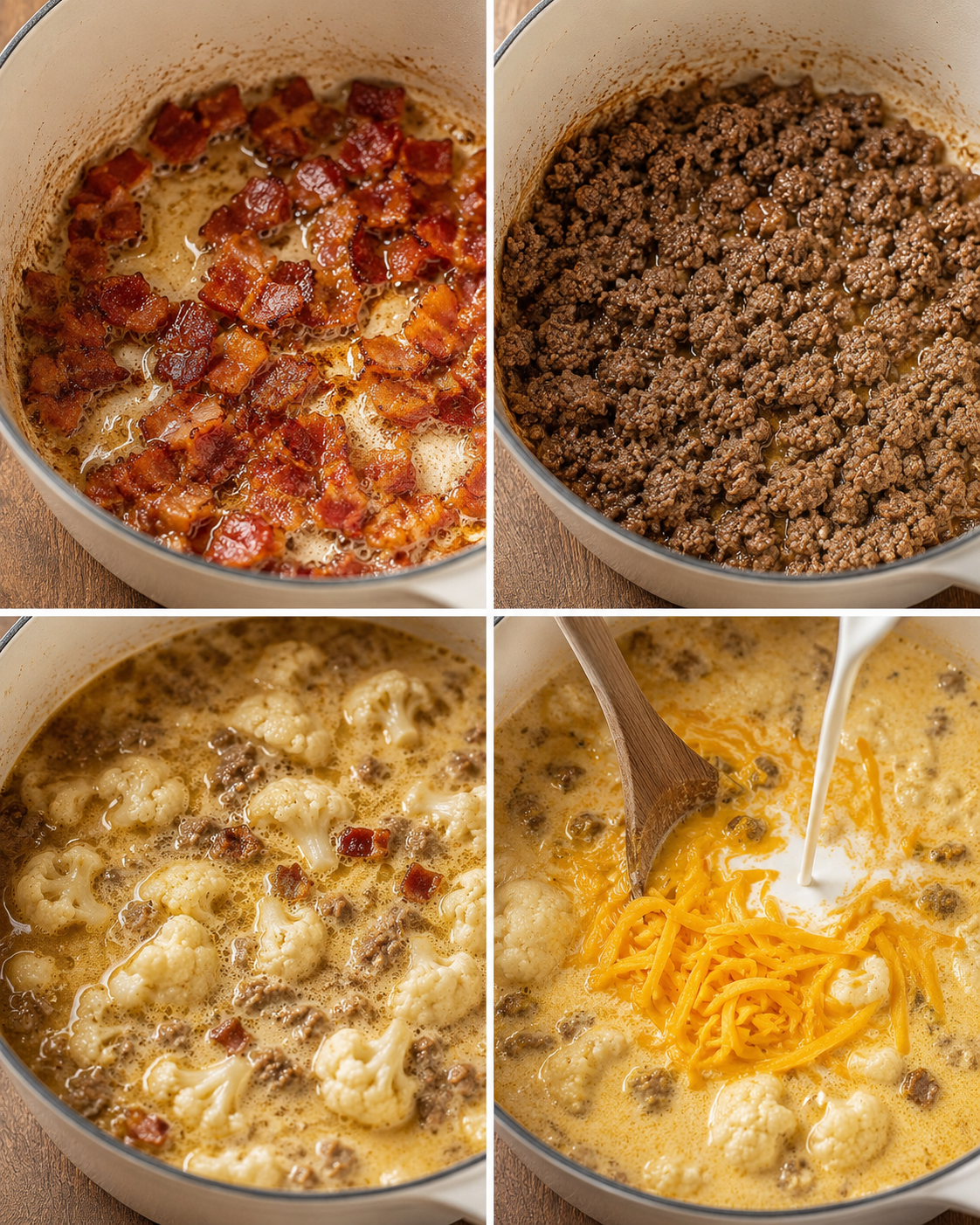 Generated image 5 for Cheeseburger Soup (20-Min Recipe)