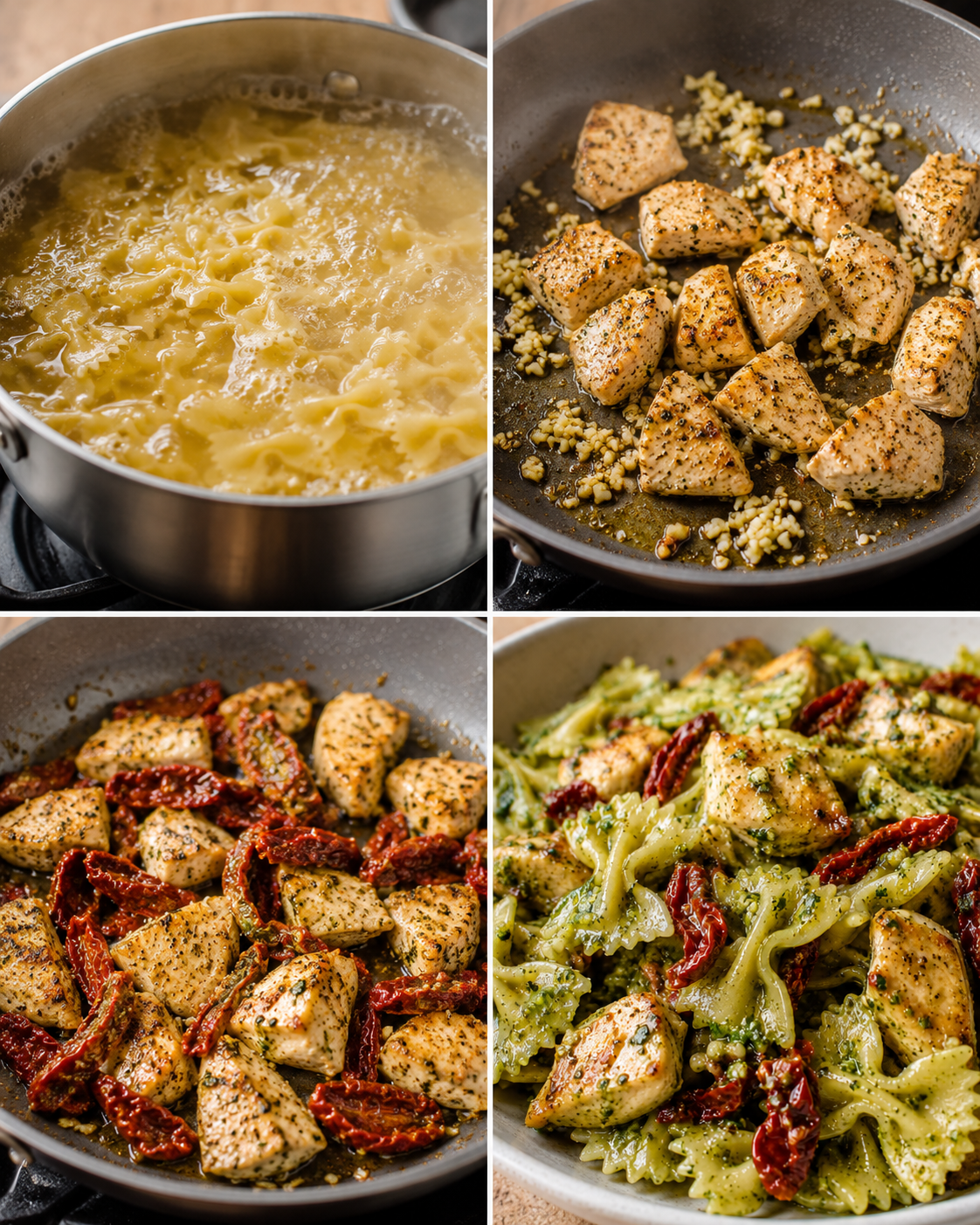 Generated image 5 for Pesto Pasta with Chicken