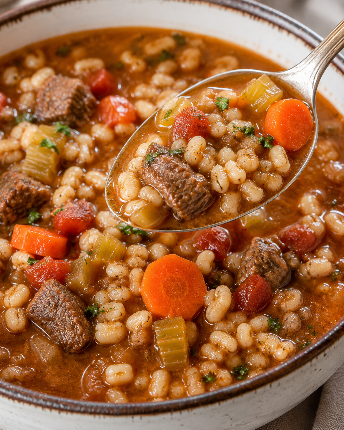 Generated image 2 for Beef Barley Soup