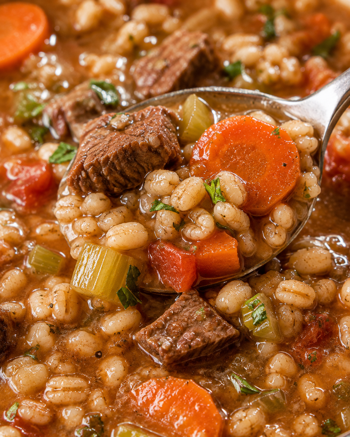 Generated image 3 for Beef Barley Soup