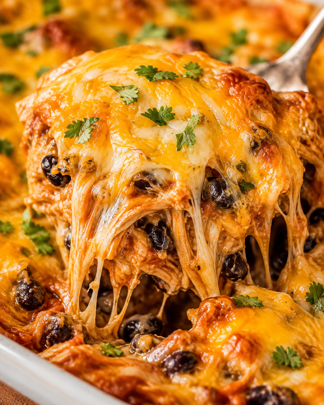 Generated image 2 for Chicken Enchilada Casserole