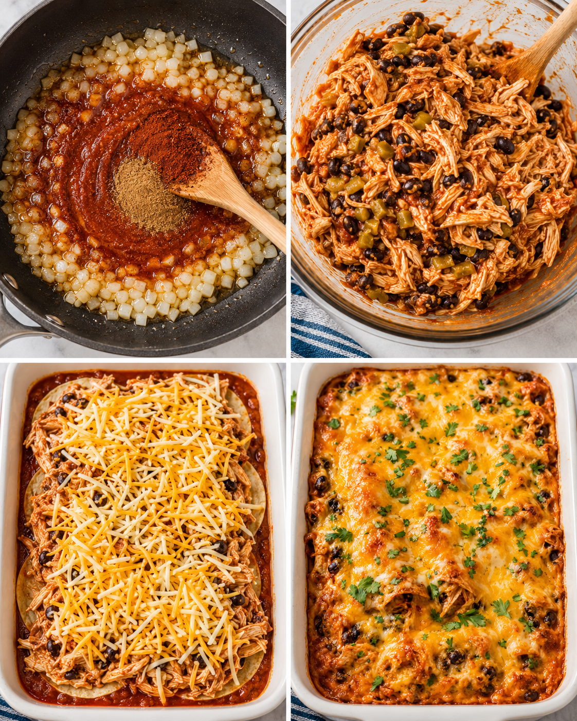 Generated image 5 for Chicken Enchilada Casserole