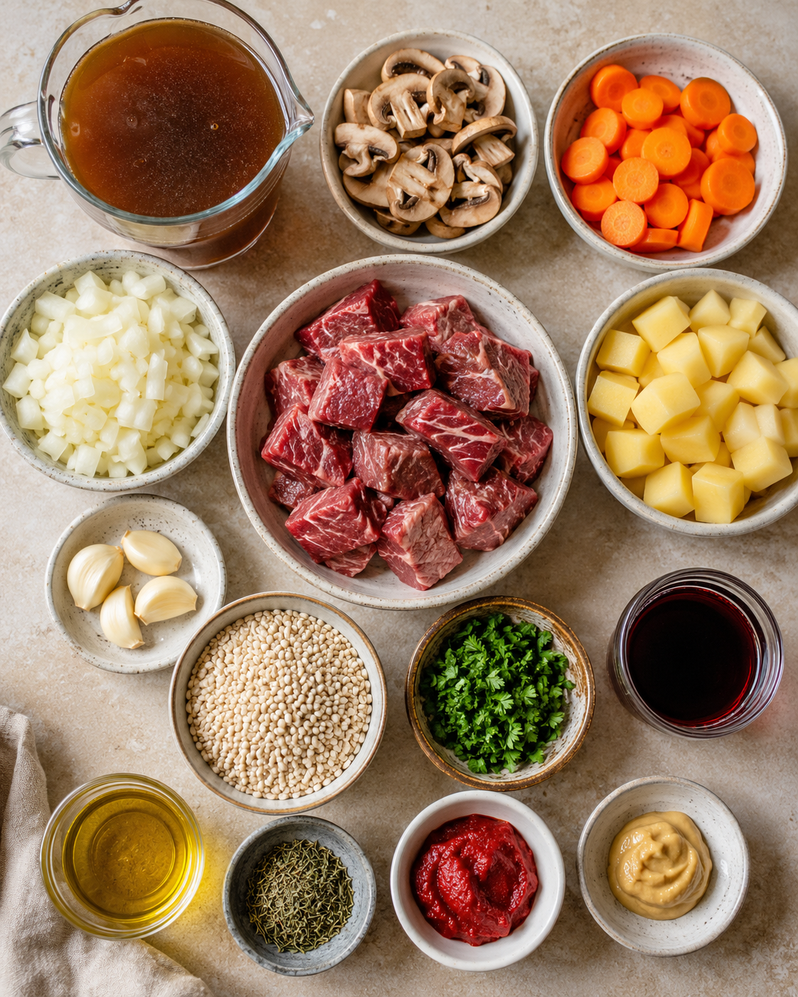 Generated image 4 for Beef Barley Soup - Easy Slow Cooker Recipe