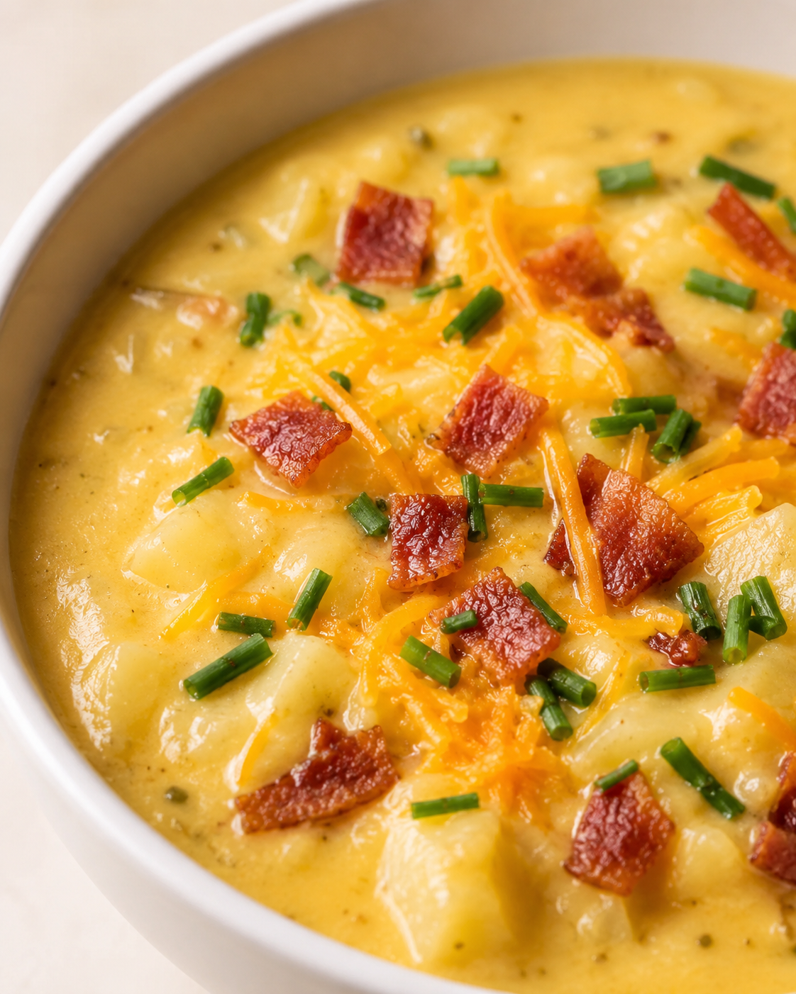 Generated image 1 for High Protein Loaded Potato Soup