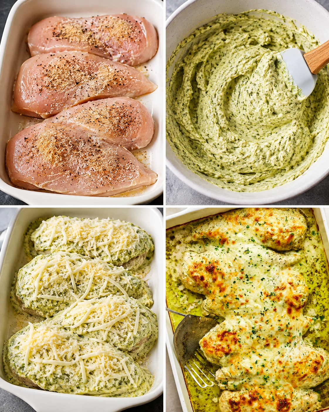 Generated image 5 for Pesto Chicken Bake (Easy, Cheesy, High-Protein Dinner)
