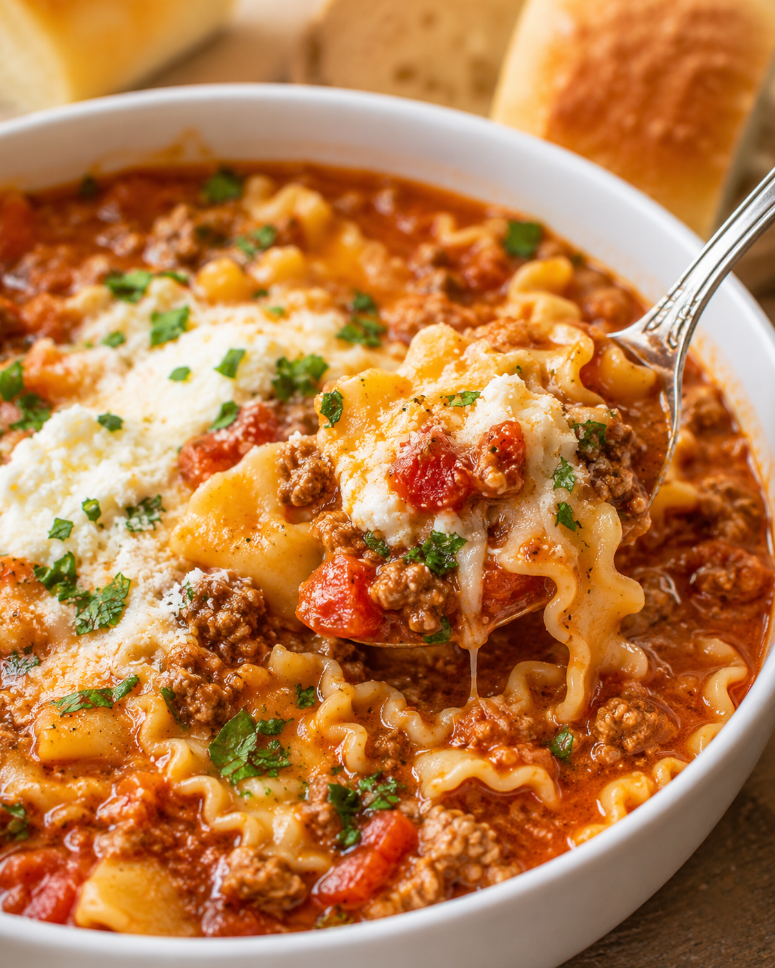 Generated image 2 for Easy Lasagna Soup Recipe (One Pot!) — The Kitchen Girl