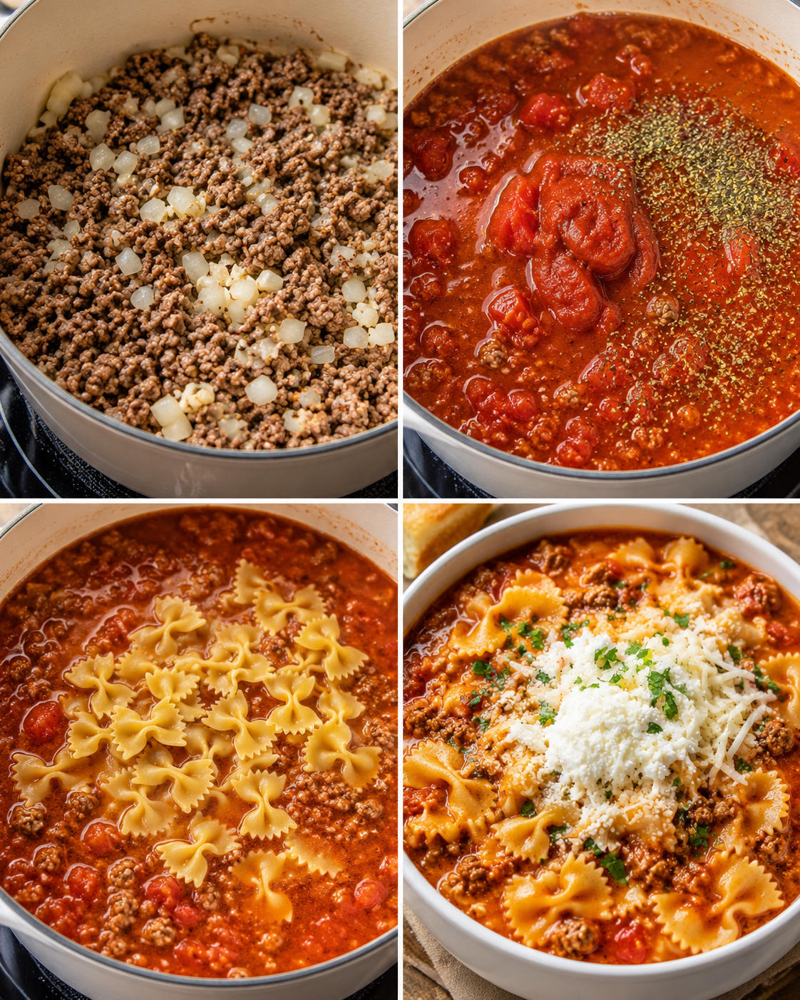 Generated image 5 for Easy Lasagna Soup Recipe (One Pot!) — The Kitchen Girl