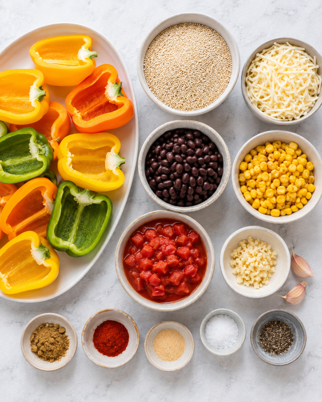 Generated image 4 for Quinoa Stuffed Peppers