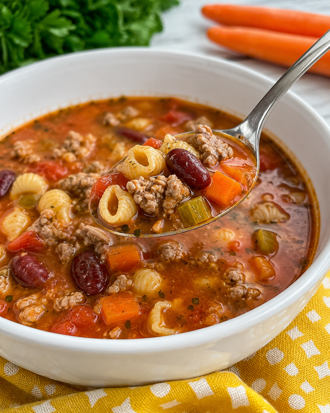 Generated image 2 for HIGH PROTEIN MINESTRONE SOUP