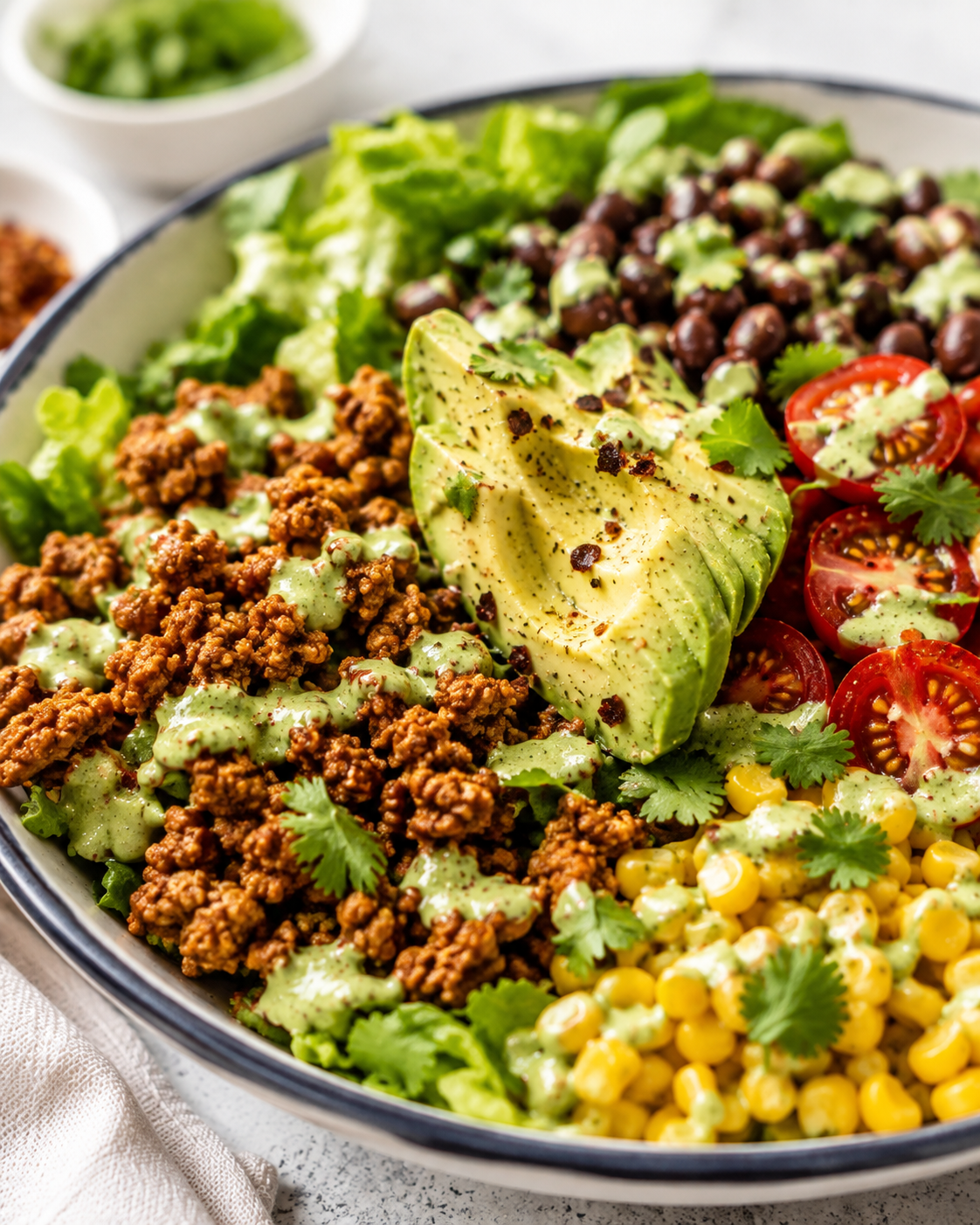 Generated image 2 for Healthy Ground Turkey Taco Salad