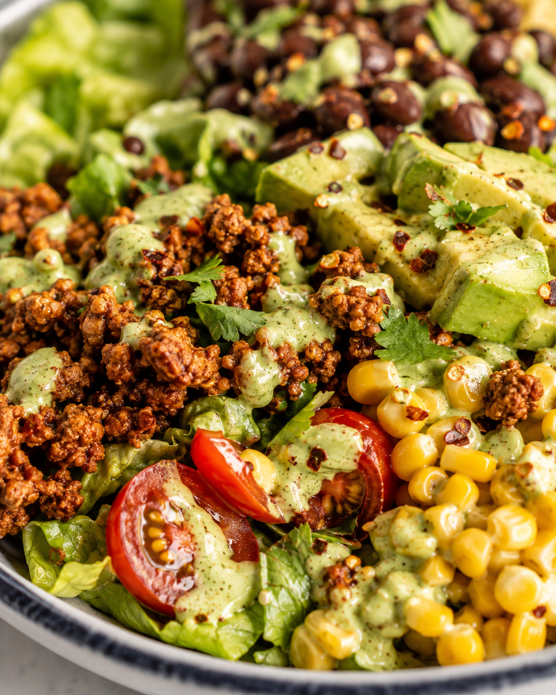 Generated image 3 for Healthy Ground Turkey Taco Salad