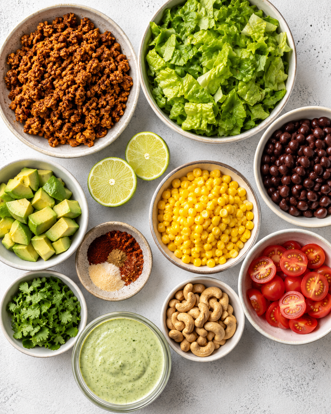 Generated image 4 for Healthy Ground Turkey Taco Salad