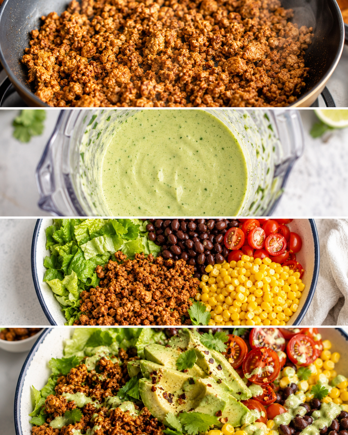 Generated image 5 for Healthy Ground Turkey Taco Salad