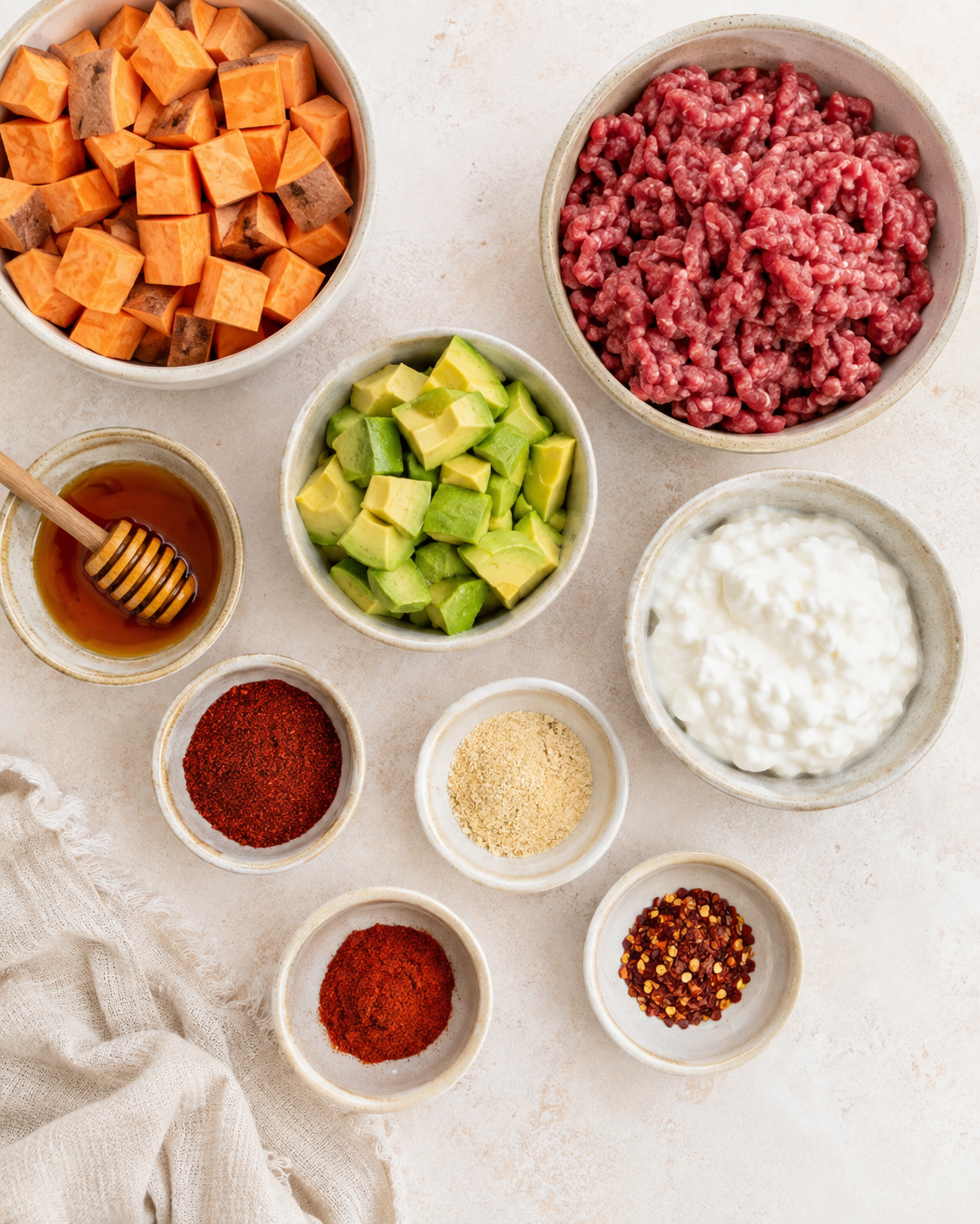 Generated image 4 for Viral Sweet Potato Ground Beef Bowl (High-Protein Bowl)