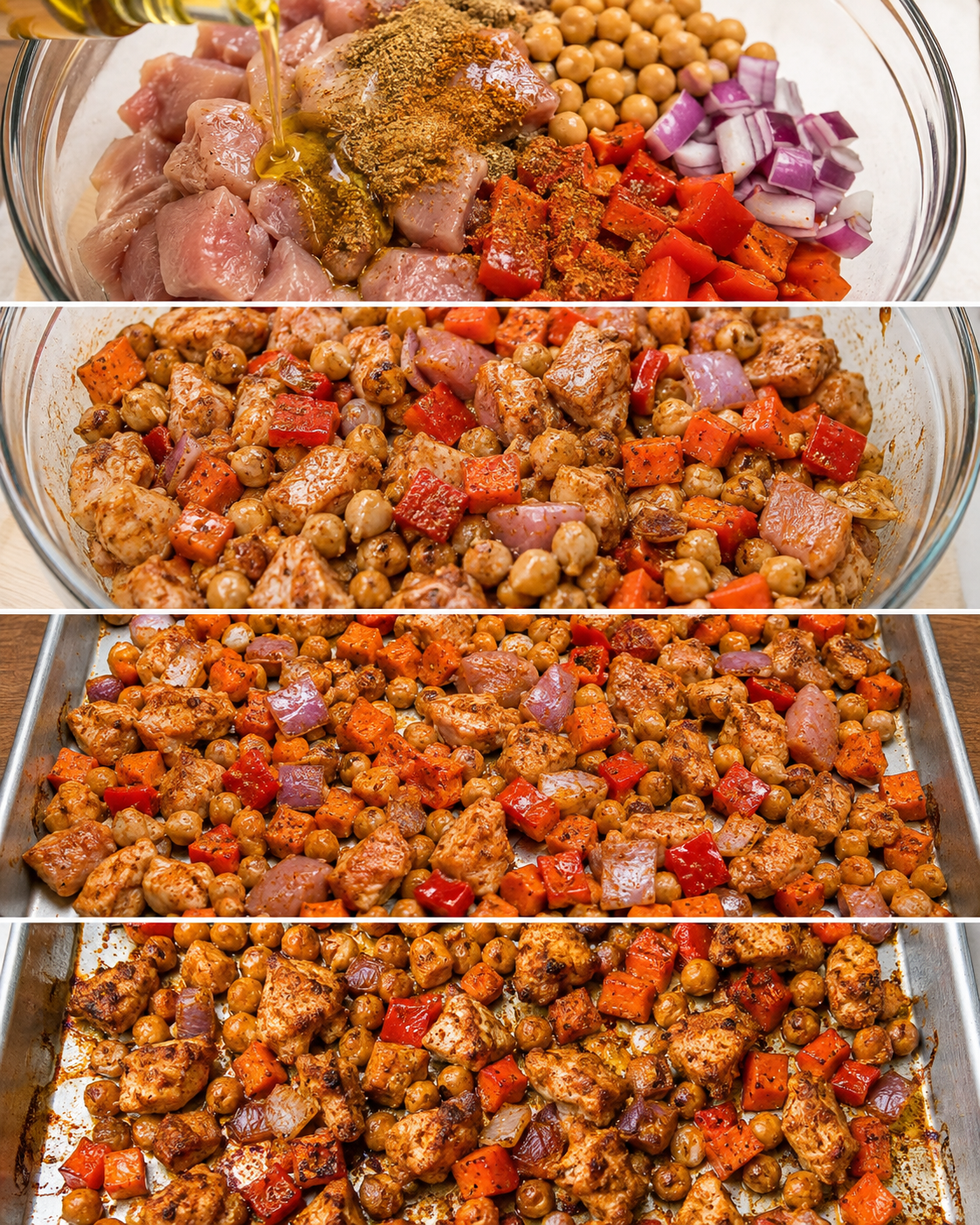 Generated image 5 for Chicken Shawarma Sheet Pan Dinner